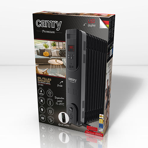 Olieradiator, effekt 2000W