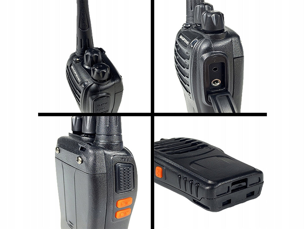 Walkie Talkies Sæt 2 stk. Kraftig med lang Rækkevide