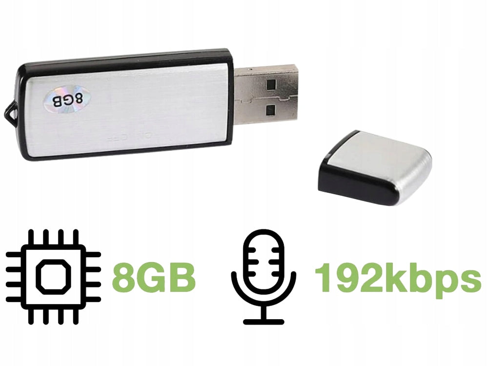 Mini USB Spy Recorder – Diskret Lydoptager
