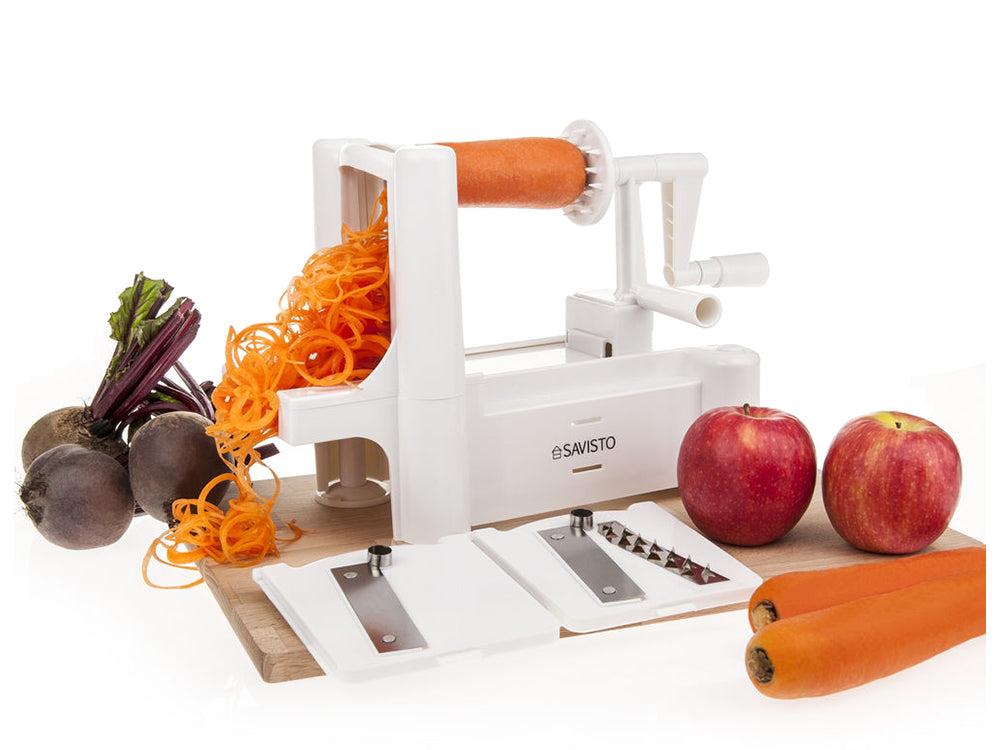 Spiral Slicer – Lav dekorative grøntsagsspiraler og strimler