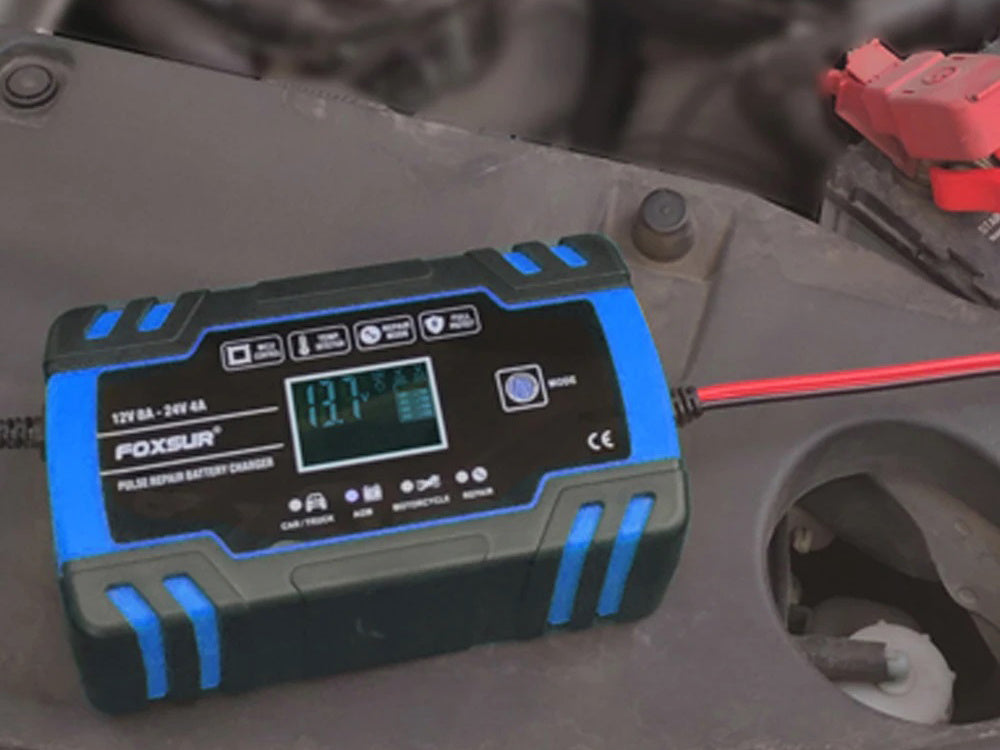 Automatisk Biloplader med 12V 24V