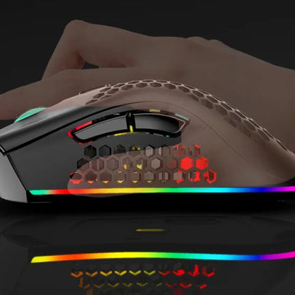 2.4GHz Gaming mus med RGB Lys og Justerbar DPI