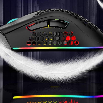 2.4GHz Gaming mus med RGB Lys og Justerbar DPI