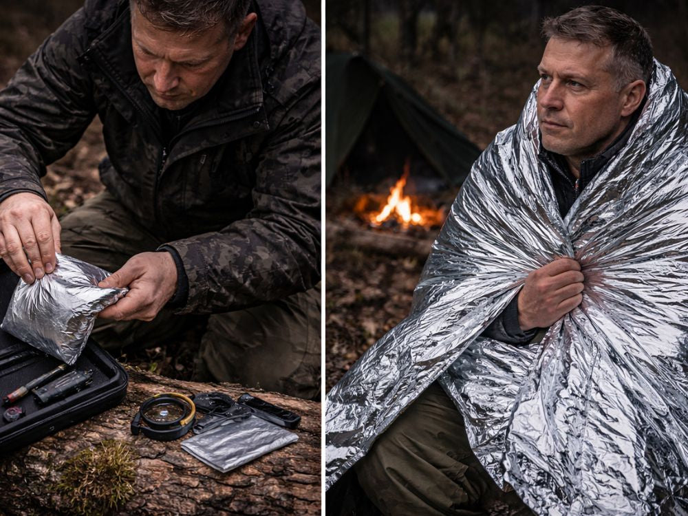 Overlevelsessæt 35-i-1 med Kuffert – Overlevelsessæt til Camping, Outdoor, Bushcraft og Vandring