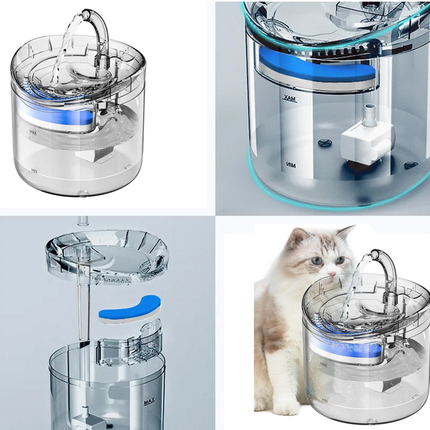 Automatisk Vandfontæne til Katte og Hunde - Friskhed med Hver Slurk