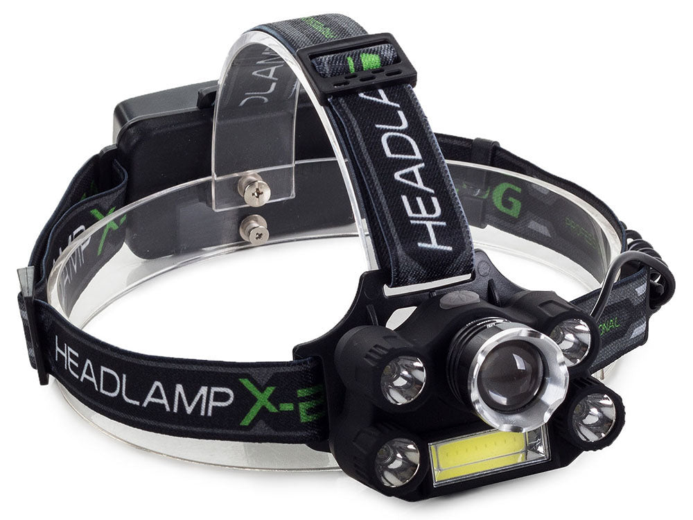 Kraftig Pandelampe - 5x LED, 400m Rækkevidde