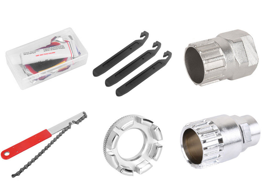 Cykel værktøjssæt 44 Dele i Praktisk Kuffert