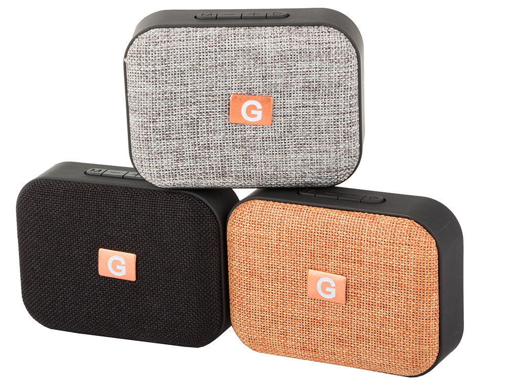 Kompakt Trådløs Bluetooth Højttaler med FM Radio