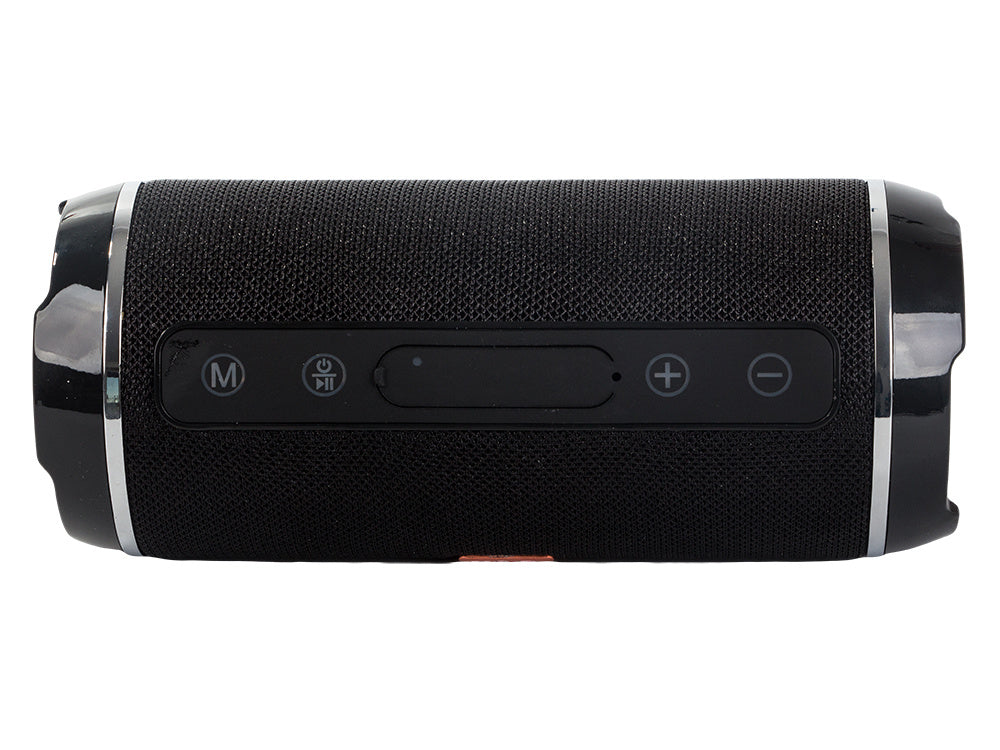 Trådløs Bluetooth Boombox Højttaler med USB, AUX & microSD – Sort