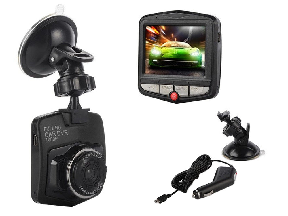Fuld HD Dashcam med Indbygget Skærm