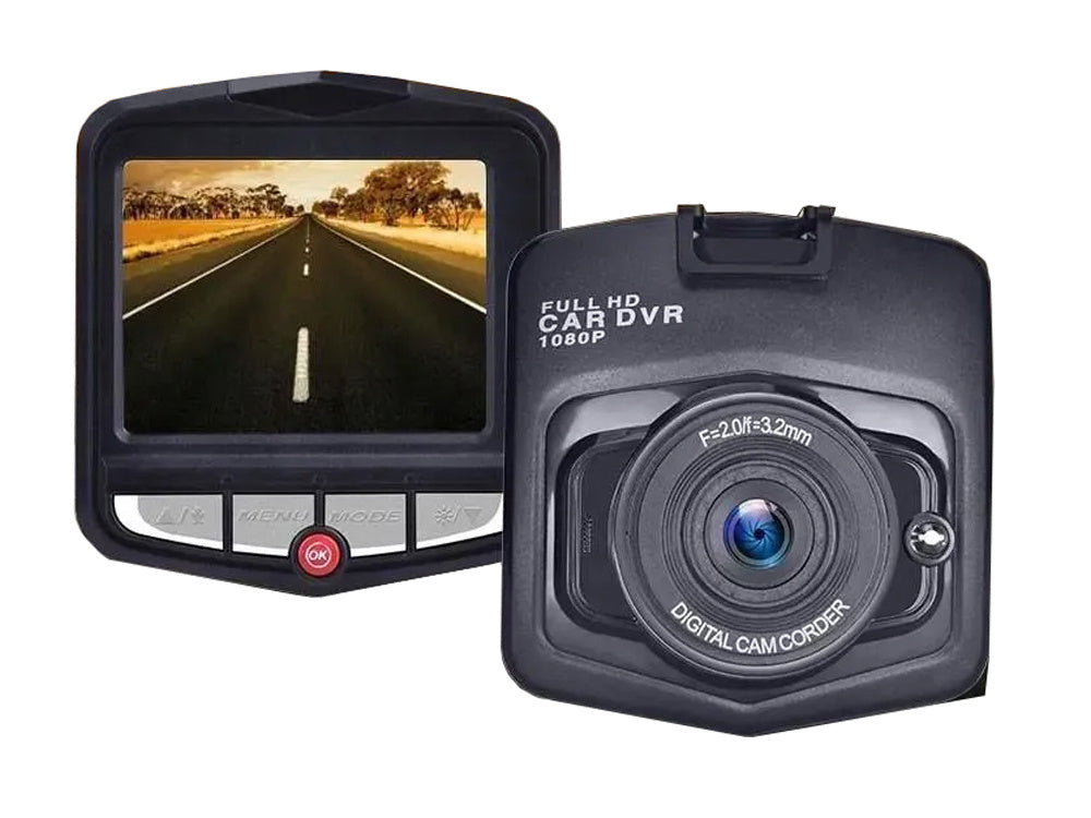 Fuld HD Dashcam med Indbygget Skærm