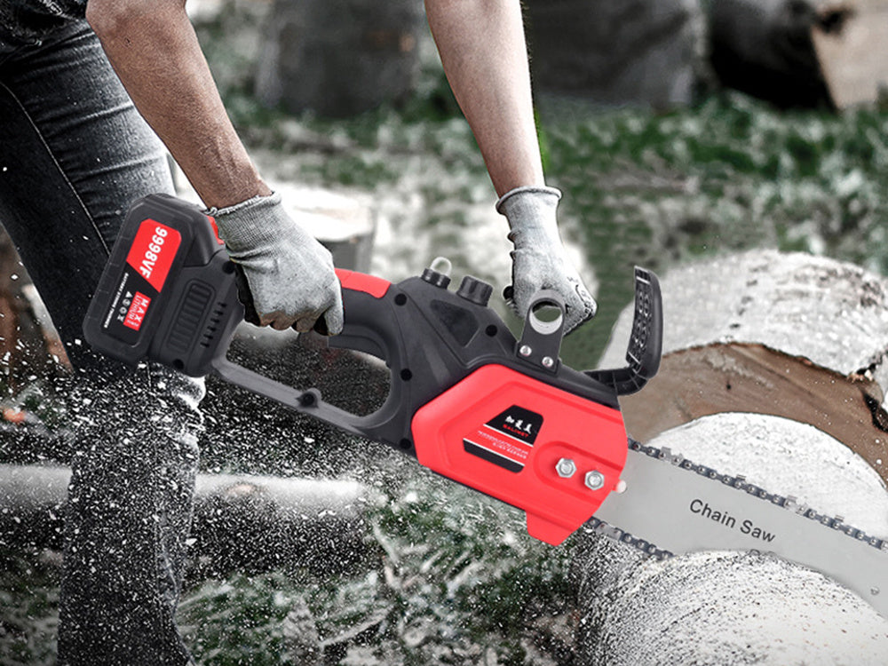 Batteridrevet Kædesav 1200W - 30 cm Skærelængde