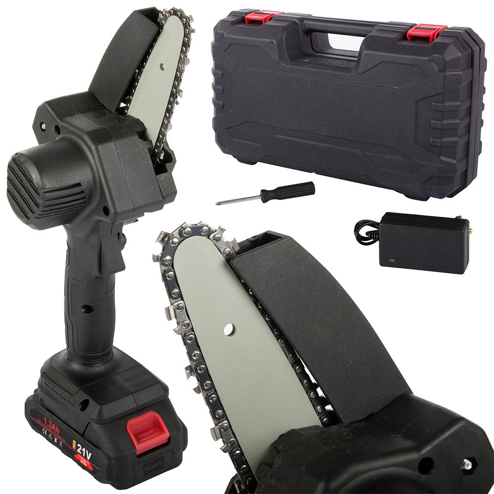 Lille Kædesav Trådløs – Perfekt til Have og Allé