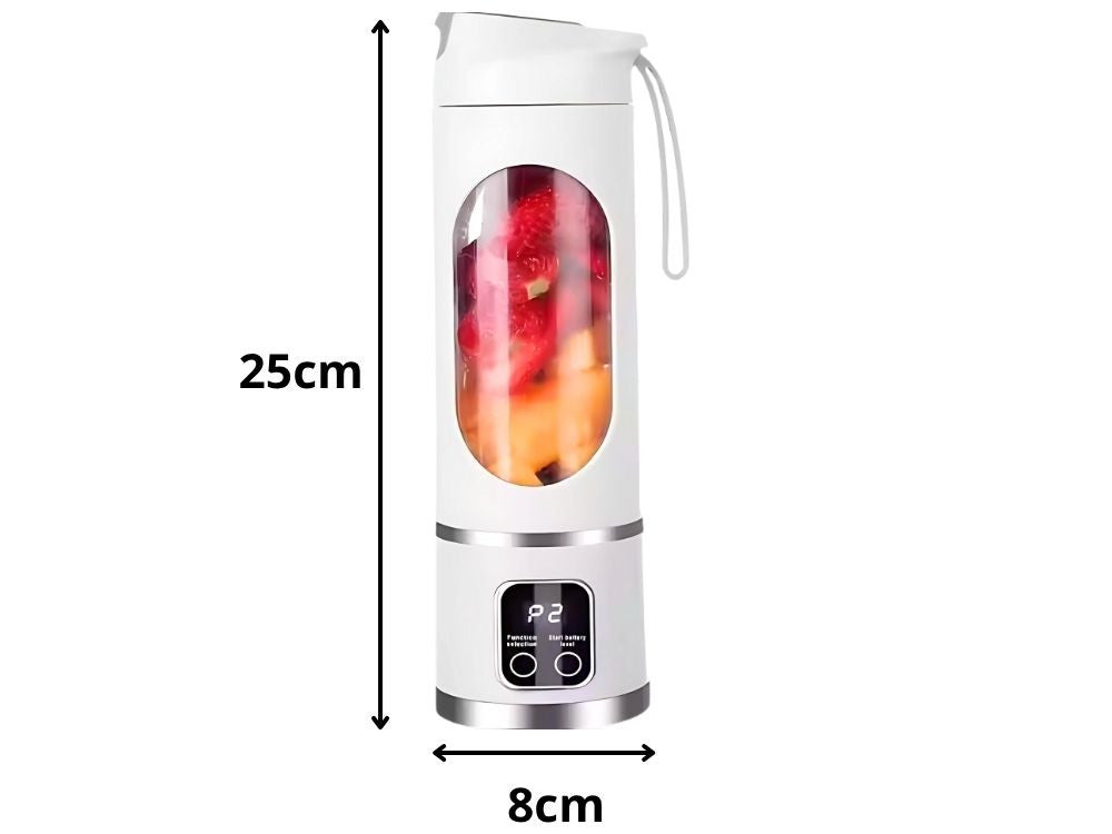 Trådløs Smoothie Blender 500 ml – Genopladelig Mini Blender med USB-C