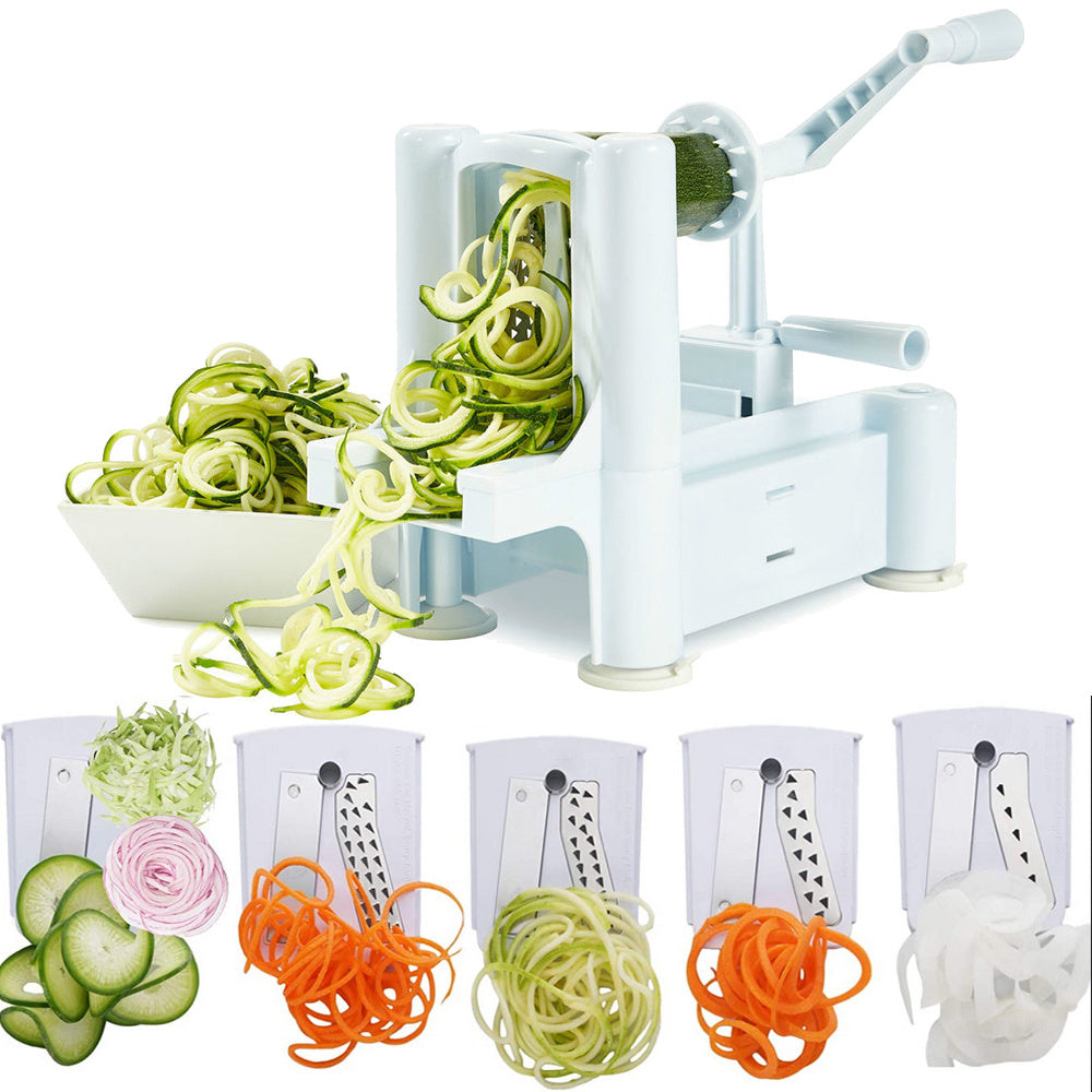 Spiral Slicer – Lav dekorative grøntsagsspiraler og strimler