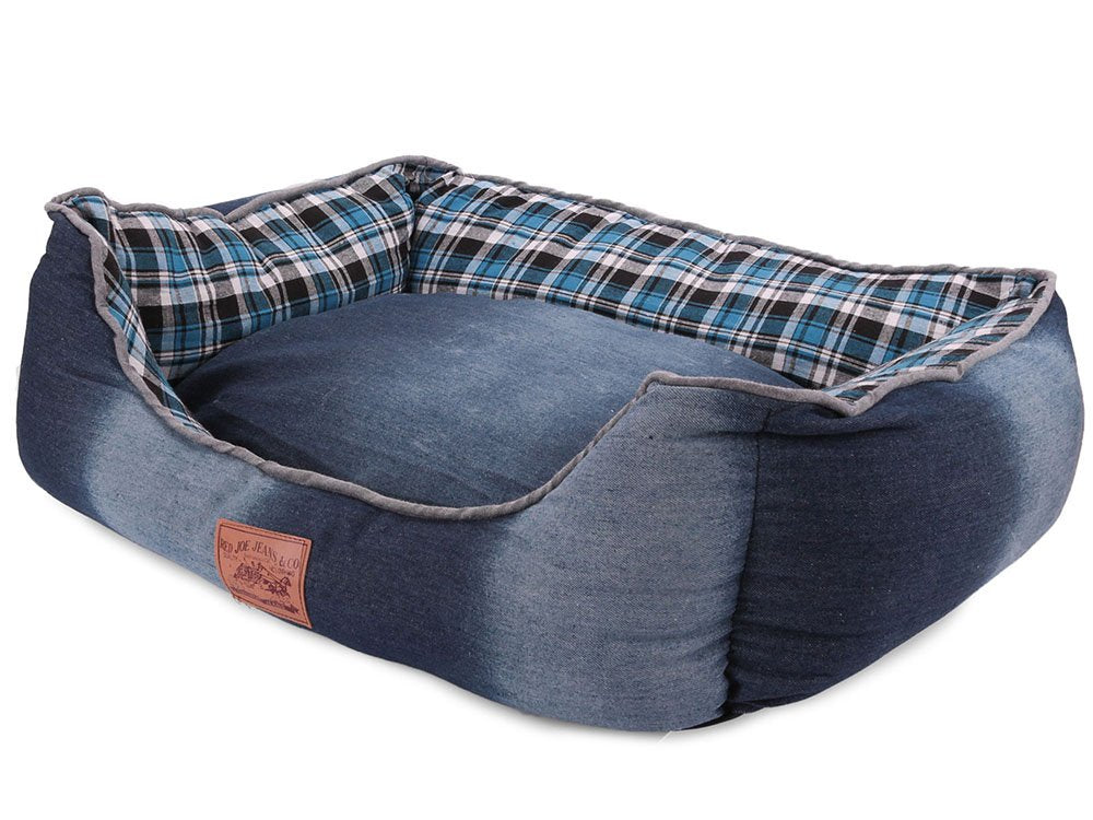 Hundekurv med Aftagelig Pude - XL - 72x56 cm