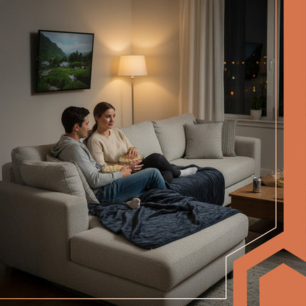 Varmetæppe 180 x 130 cm, med Fjernbetjening