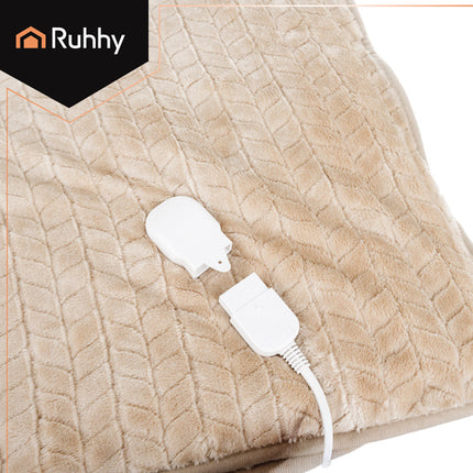 Varmetæppe  180 x 130 cm, med Fjernbetjening, 10 Varmeindstillinger, OEKO-TEX® Certificeret