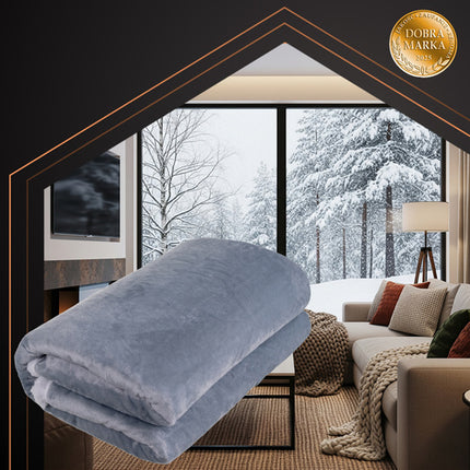 Varmetæppe 180 x 130 cm, tykt med 10 Varmeindstillinger