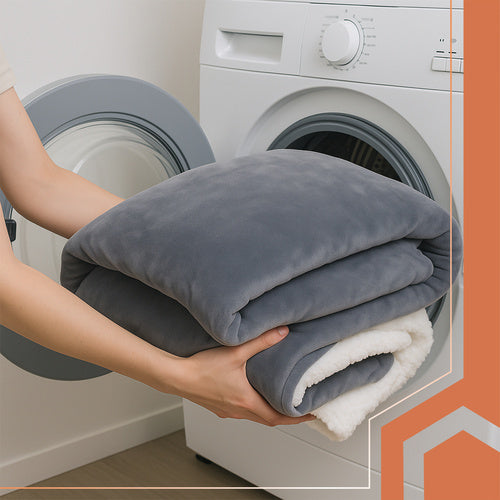 Varmetæppe 180 x 130 cm, tykt med 10 Varmeindstillinger