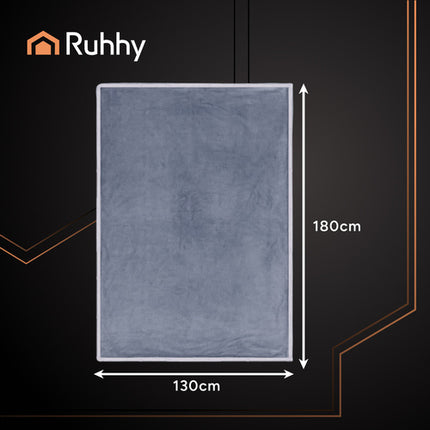 Varmetæppe 180 x 130 cm, tykt med 10 Varmeindstillinger