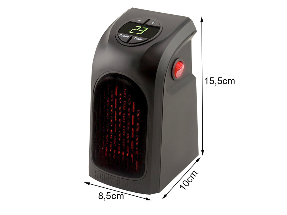 Elektrisk Mini Varmer 400W - Din Kompakte Varmekilde!
