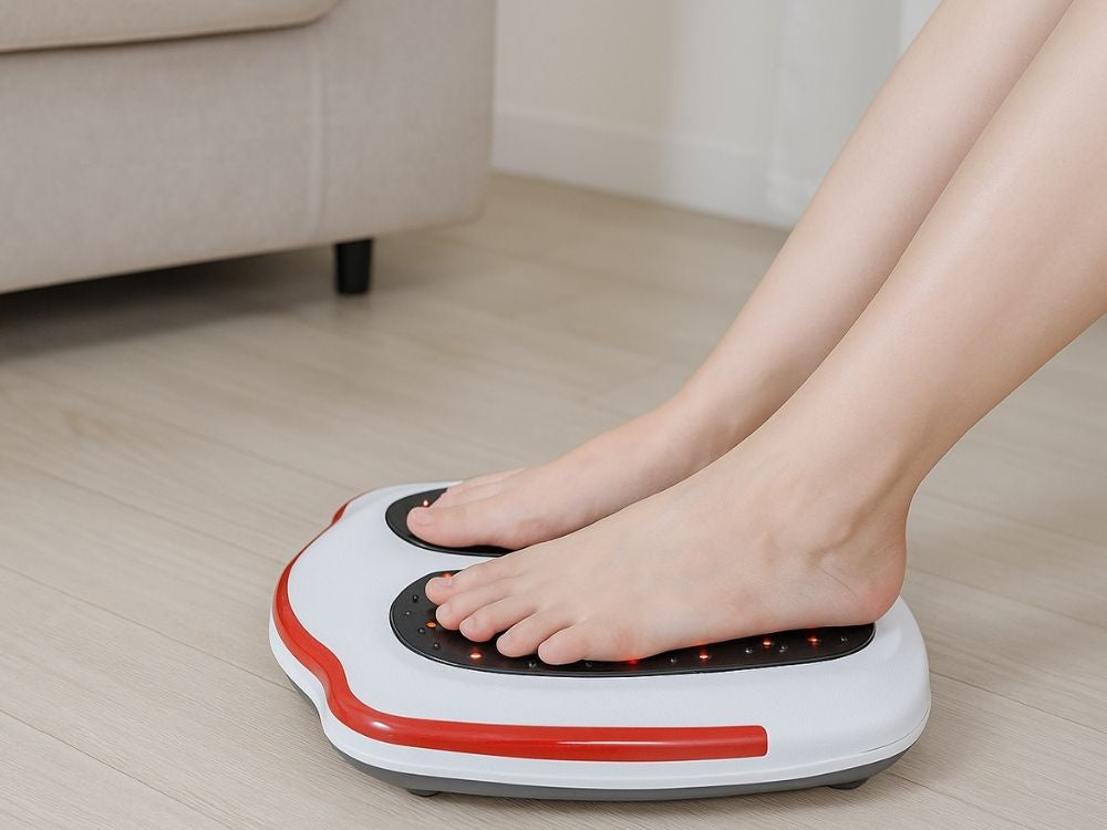 Fodmassager med Varme & Vibration – Justerbar Intensitet