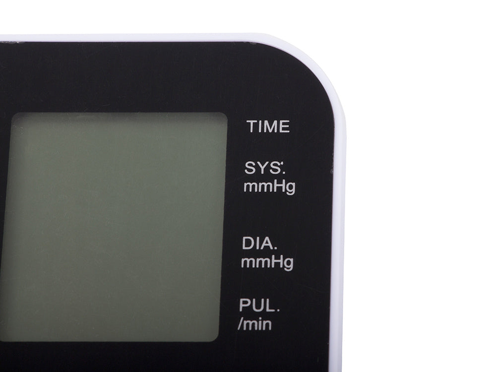 Elektronisk Blodtryksmåler til Overarm – LCD Display & Anti-Skrid Base