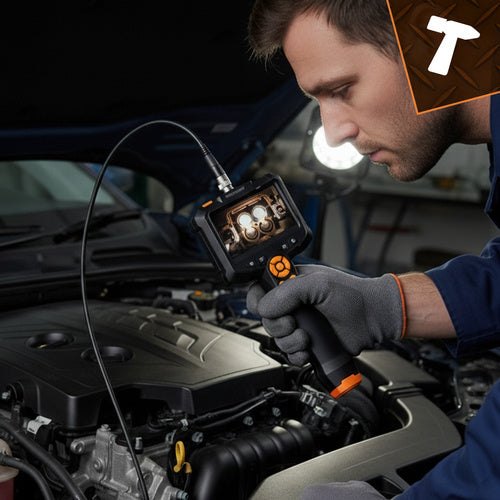 Inspektionskamera, Trådløst 5m med Full HD & 8 LED – IP67 Vandtæt