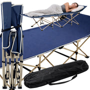 Gæsteseng/campingseng – Sammenklappelig 190x70 cm (Op til 130 kg)