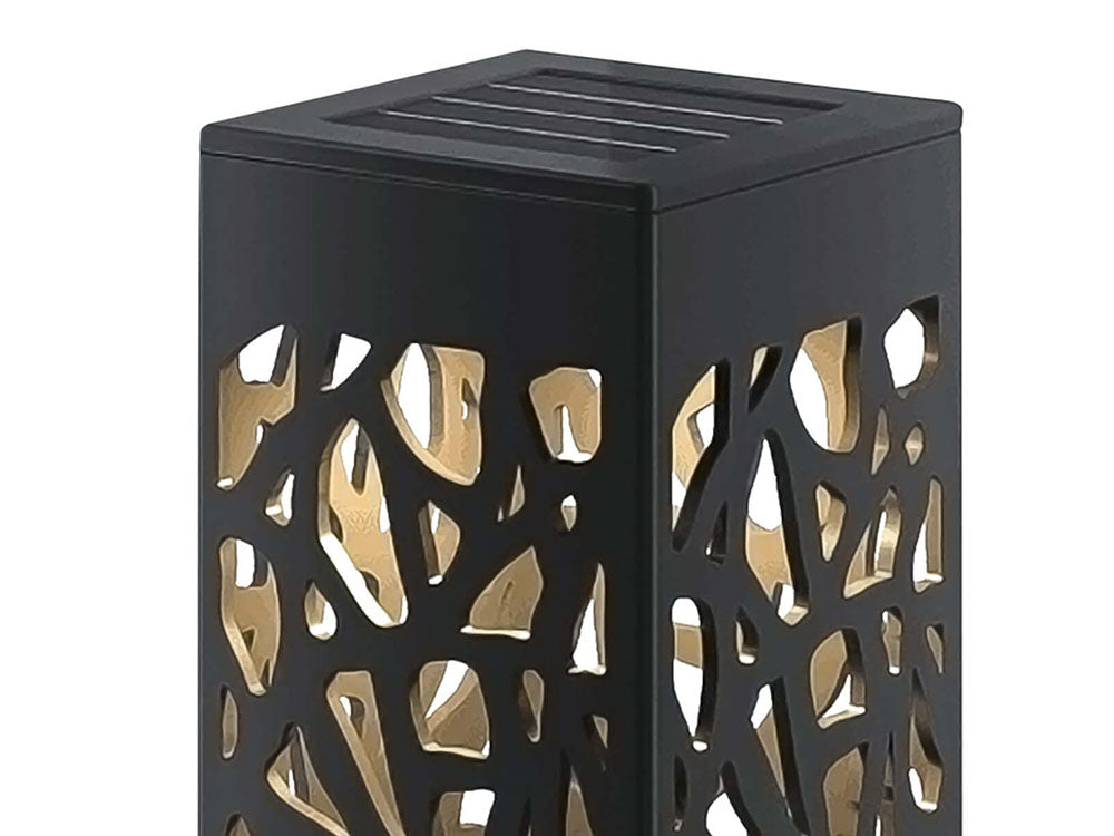 Solcelledrevet Have Lanterne Dekorativt Sæt med 4 Stk. med sensor