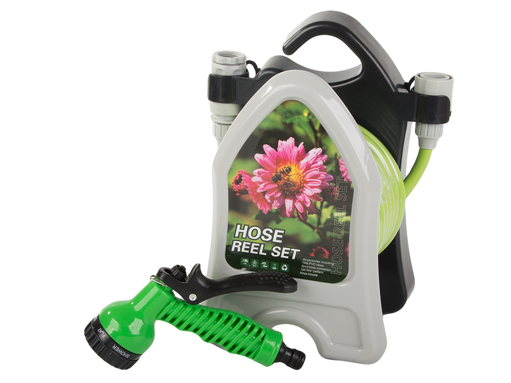 Haveslange inkl. Sprøjtepistol og Stander – 10 meter