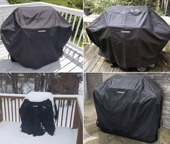 Grillovertræk XL str. 147x75x131 cm til Gasgrill og Kulgrill – Vandtæt og UV-Beskyttende