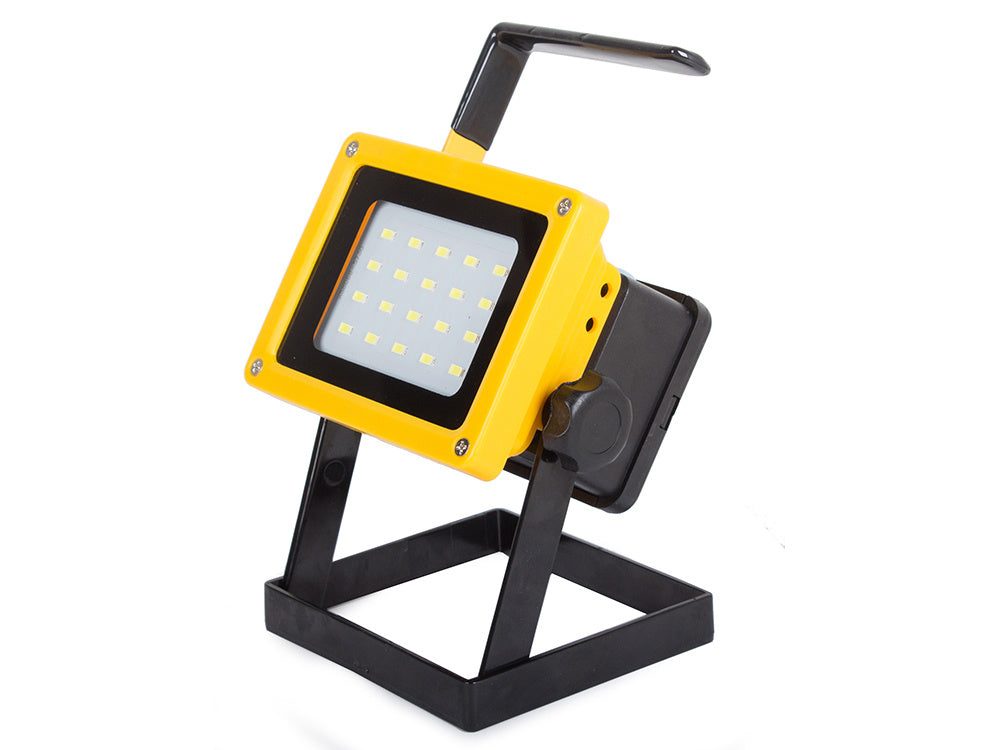 Genopladelig LED Arbejdslampe – 100W med 3 Lysindstillinger