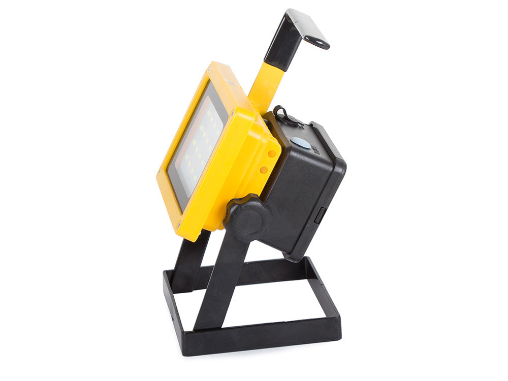 Genopladelig LED Arbejdslampe – 100W med 3 Lysindstillinger
