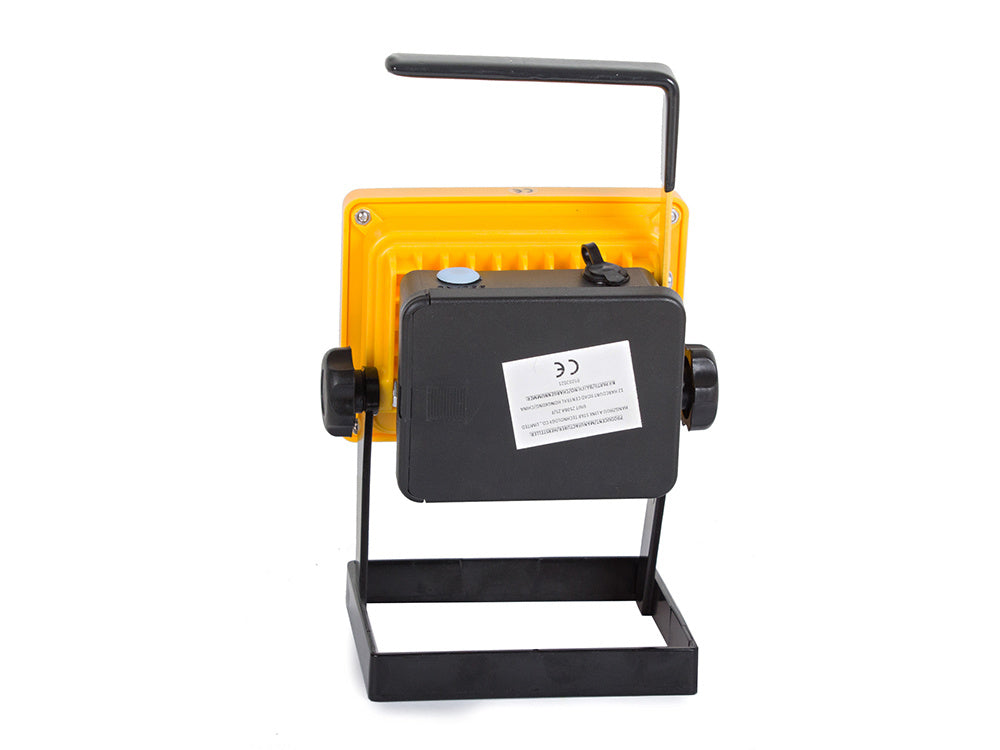 Genopladelig LED Arbejdslampe – 100W med 3 Lysindstillinger