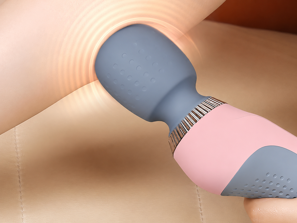 Elektrisk Håndholdt Massageapparat med 5 Intensiteter – Genopladelig Muskelmassager til Nakke, Ryg, Skuldre og Ben