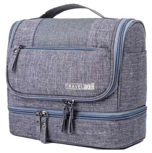 Rejse Toilettaske med Flere Rum - Ideel til Både Mænd og Kvinder - 3 farver