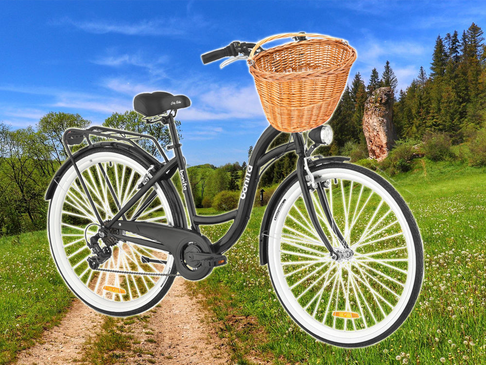 Stor Flettet Cykelkurv med Klik-monteringssystem