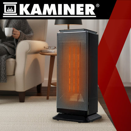 Keramisk Varmeblæser 2000W, energi­besparende med Fjernbetjening