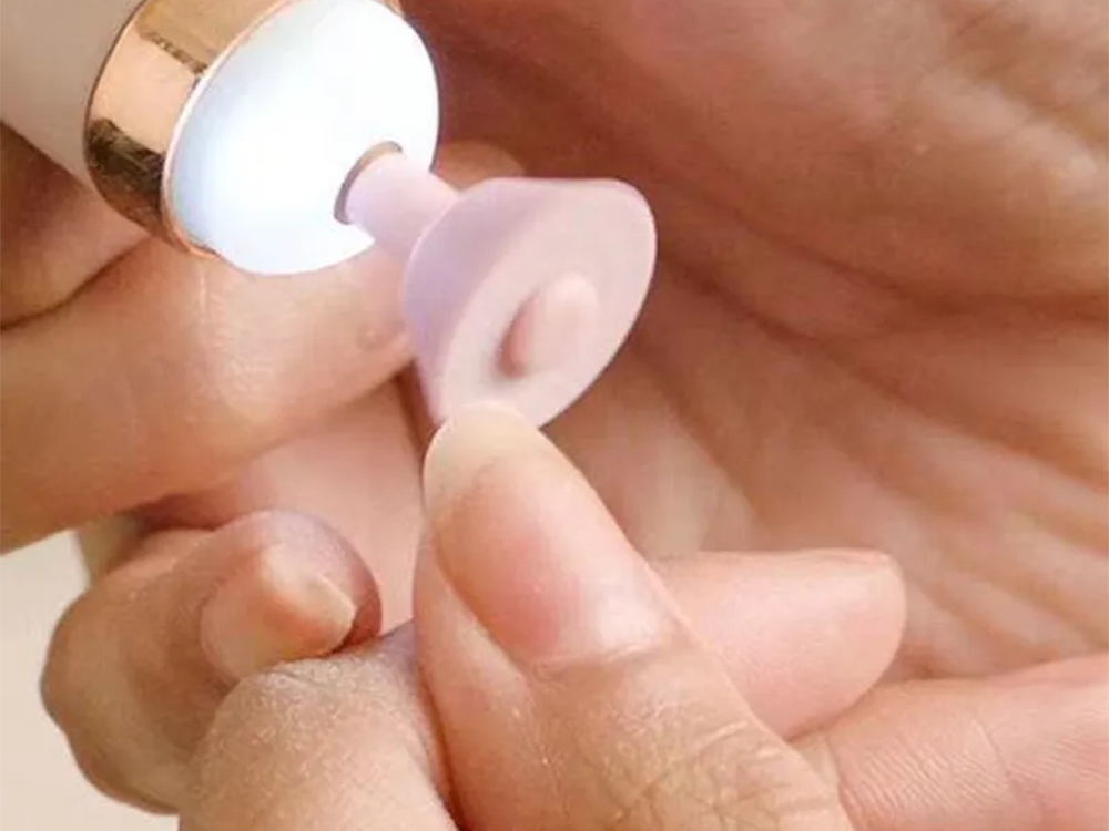 Trådløs Neglefil til Manicure og Pedicure med USB-Opladning