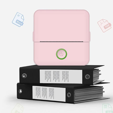 Mini Termoprinter, trådløs – Print fotos, noter og mærkater på farten