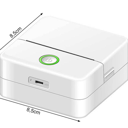 Mini Termoprinter, trådløs – Print fotos, noter og mærkater på farten