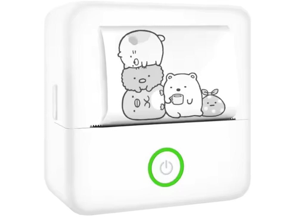 Mini Termoprinter, trådløs – Print fotos, noter og mærkater på farten