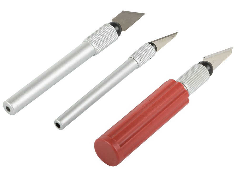 Knivsæt med Udskiftelige Klinger til Hobby Projekter