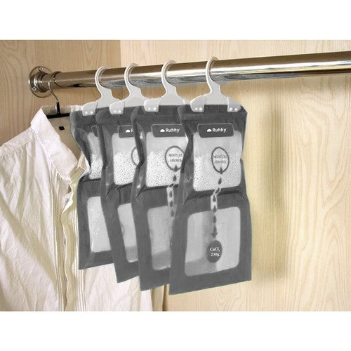 Fugtabsorberende Hængere til Tøj og Skabe - Affugter, fjern fugten - 5 Stk. Sæt