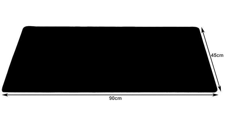XXL Musemåtte 90x45 cm – Skridsikker, vandtæt og slidstærk