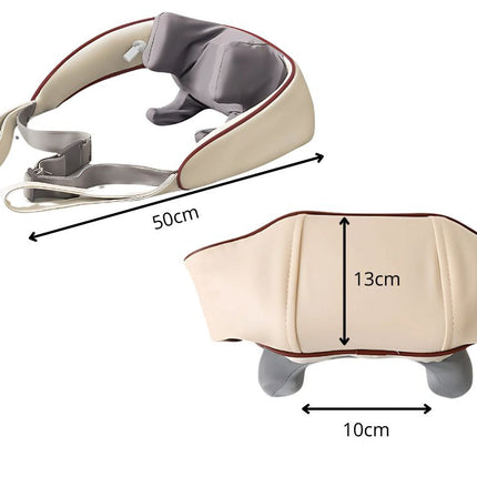 Trådløs nakkemassager med varme – Til nakke, skuldre og krop