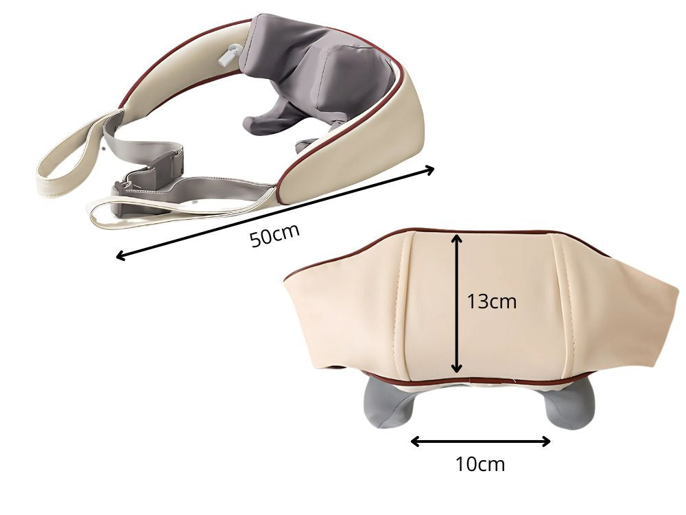 Trådløs Nakkemassager med Varme – Afslapning i Hverdagen