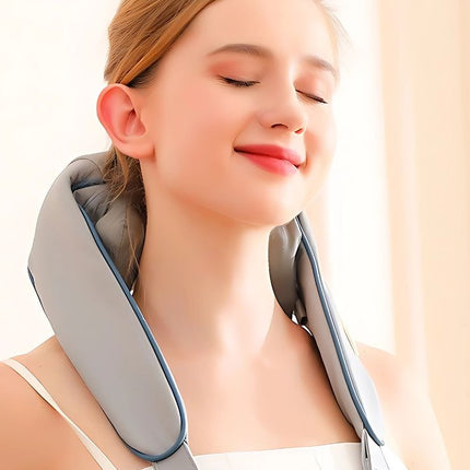 Trådløs nakkemassager med varme – Til nakke, skuldre og krop